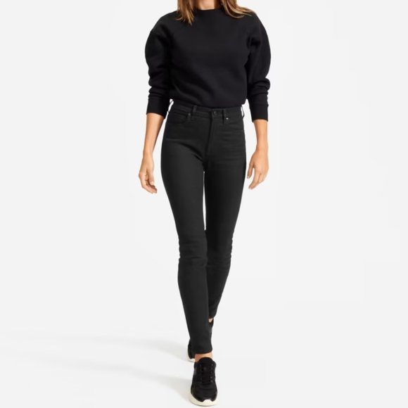 Everlane High-Rise Skinny Jean | 26 | Black - Picture 7 of 9